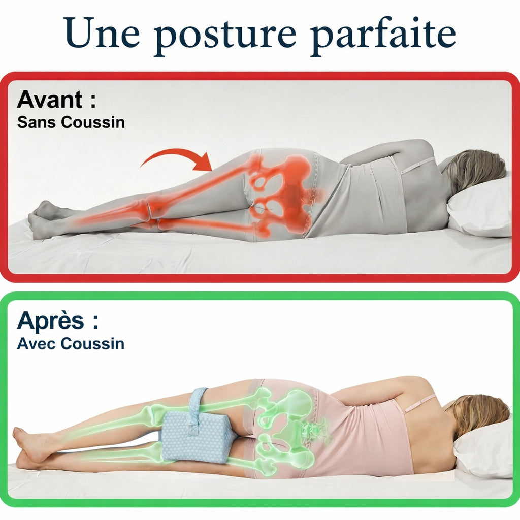 Coussin ergonomique pour genoux